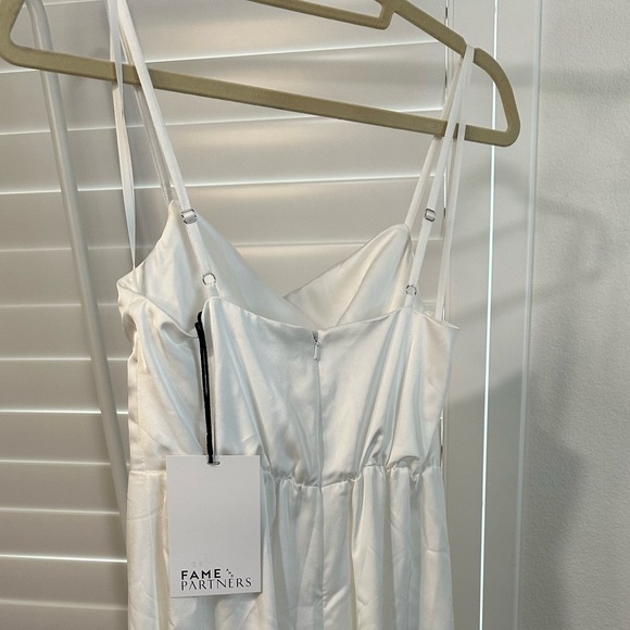 Fame and Partners Rosalie Jumpsuit Ivory NWT - Picture 7 of 7